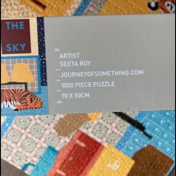 Seeta Roy 1,000 piece puzzle - Picture 5 of 5